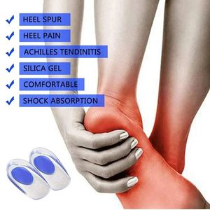 <span class=keywords><strong>Semelles</strong></span> <span class=keywords><strong>orthopédiques</strong></span> en gel de silicone pour soulager la douleur <span class=keywords><strong>des</strong></span> épine calcanéennes, rehausseurs de talon, coussinets de semelle pour chaussures - Product Image 2
