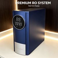 Système de purification d'eau RO à 6 étapes, auto-nettoyant, électrique, personnalisé en usine, 100 GPD, sans réservoir, filtre à osmose inverse pour eau potable, avec certification CE