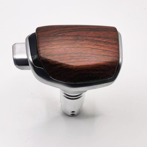 Chen Can Car Gear <b>Knob</b> Wood Grain Carbon Fibre Ergonomic <b>Shift</b> Lever For General Models - Product Image 1