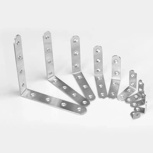 Giá Đỡ Cố Định Hỗ Trợ Kim Loại Dày Bằng Thép Không Gỉ Tùy Chỉnh Đồ Kim Loại Gia Dụng Mã Góc Phải - Product Image 2