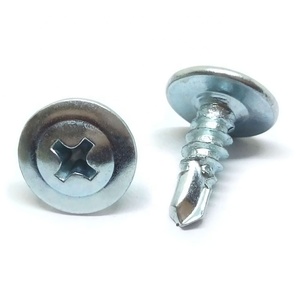 Tornillo Autoperforante de Cabeza Hexagonal Modificada con Recubrimiento de Zinc C1022 - Product Image 1