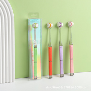 Adult Toothbrush Terracotta Warrior Style 10000 Soft Bristles Three Sided Manual Toothbrush For Daily Oral Care - Product Image 3