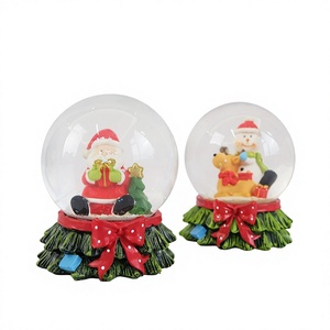 Globo <span class=keywords><strong>de</strong></span> <span class=keywords><strong>Nieve</strong></span> Personalizado con Figuras <span class=keywords><strong>de</strong></span> Santa, Reno y <span class=keywords><strong>Muñeco</strong></span> <span class=keywords><strong>de</strong></span> <span class=keywords><strong>Nieve</strong></span>, Decoración Navideña, Regalo para Navidad, Adorno para Mesa - Product Image 2