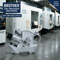 Boîtier de carter en aluminium moulé sous pression 3KW ADC12, usiné CNC, directement de l'usine, ±0.02mm, pièces OEM pour générateur onduleur 3-3.5KW