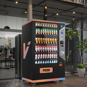 Tự động Snack đóng chai bia lạnh uống nước Bàn phím kết hợp máy bán hàng tự động nhà Máy uống Máy bán hàng tự động sản xuất - Product Image 1