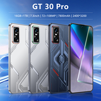 Teléfono Inteligente Original GT30 5G, Pantalla HD de 7.3 Pulgadas, Doble SIM, 16 GB de ROM, Estado Usado, Móvil de Doble SIM