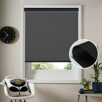 Persiana Enrollable Automática Retráctil Personalizada de 3m, Cortina de Tela Plisada para Ventanas, Resistente al Viento, para Hoteles