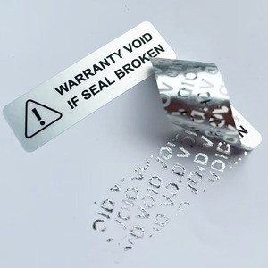 Tùy Chỉnh In Tự Dính Không Thấm Nước Tamper Bằng Chứng An Ninh Nhãn Cuộn Mẫu Miễn Phí Bảo Hành Void Dán Cho Bao Bì - Product Image 1