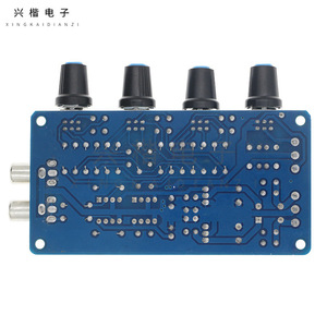 บอร์ดปรีแอมป์เสียง Xingkai Electronics XH-M164 NE5532 พร้อมปุ่มควบคุมระดับเสียง 4 ปุ่ม ช่องต่อ RCA สำหรับงาน DIY โครงการเสียง - Product Image 1