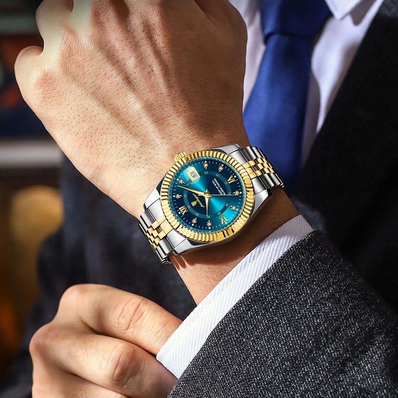 waterproof mens sports watch