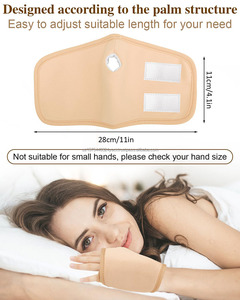 Lot de 2 compresses réutilisables pour les mains à l'huile de ricin, ajustables, anti-fuite, pour la prévention des lésions - Product Image 4