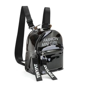 Sac à dos <span class=keywords><strong>transparent</strong></span> holographique pour filles, sac à dos <span class=keywords><strong>transparent</strong></span> en PVC décontracté populaire pour l'été, petit sac à dos Candy pour femmes - Product Image 3