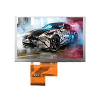 Bestseller INNOLUX 5 Zoll Touchscreen Kapazitiver RGB Industriesteuerungs-Smart-Home TFT LCD-Bildschirm mit LED-Hintergrundbeleuchtung Panelmontage