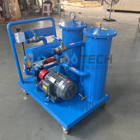 Máquina de filtración de aceite de motor FUOOTECH a precio de fábrica, máquina de purificación de aceite hidráulico de residuos de 1920LPH