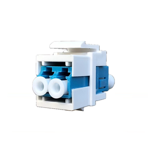 Module adaptateur de couplage à bride SC/LC SM/MM pour panneau de brassage de fibres optiques traversant, couplage fibre optique SC LC pour montage en rack 19 pouces W1346 - Product Image 4