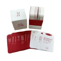 Jeu de cartes coquin pour couples vintage minuscule jeu de cartes à jouer 100
