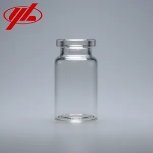 Buy 7ml Empty Tiny Clear Pharmacy Lyophilization Tubular Glass Vial
