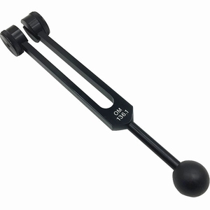 Diapason vibrant lesté noir mat 136,1 Hz pour la thérapie par vibration, le yoga et la méditation des chakras - Vente en gros - Product Image 1
