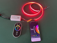 Contrôleur LED WIFI Tuya Alexa Google Home Music RF tactile monochrome CCT RGB RGBW RGBWC pour bande LED