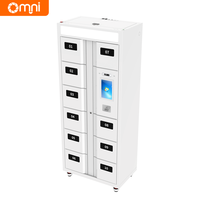 Casier intelligent de rangement pour bagages avec déverrouillage par mot de passe, empreinte digitale, reconnaissance faciale et carte RFID pour centre de fitness et yoga