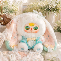 Vente en gros de poupées en peluche de grande taille 800% de la série Baby Three Flower World, boîte mystère, figurine mignonne, cadeau pour filles