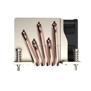 Coolserver Thương hiệu Mới lga1700 12th & 13th thế hệ 5 nhiệt Ống Sứ máy chủ tản nhiệt làm mát không khí CPU Quạt làm mát & làm mát - Product Image 4