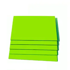 Alucobond composite panels (1220x2440x4mm) 0,30 mm Green, Glossy, manufacturer prices aluminium composite panels