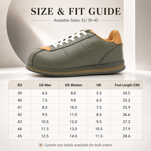 Sneakers Retrò in Vera Pelle per <span class=keywords><strong>Uomo</strong></span> con Logo Personalizzato, <span class=keywords><strong>Scarpe</strong></span> Casual Leggere da Passeggio, Etichetta Privata, Vendita all'Ingrosso - Product Image 5