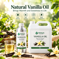 Huile parfumée à la vanille à parfum intense et longue durée pour la fabrication de bougies et de parfums en vrac de 1 kg