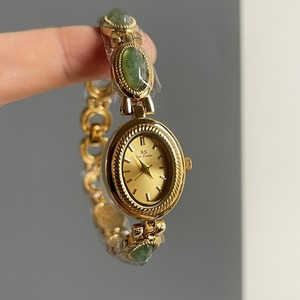 <b>Women's</b> Light Luxury Elegant Quartz Watch Simple Rhinestone <b>Bracelet</b> New Four-Leaf Flowers Disc Fashion Chain Link <b>Bracelets</b> - Product Image 4