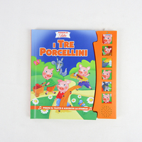 Livre musical interactif pour enfants avec piano |   Série CDP Guangdong : Papier couché imprimé offset, reliure parfaite, couverture rigide, papier film