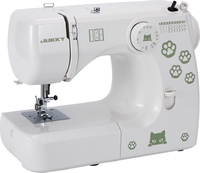 JUKKY Machine à coudre électrique portable 1216 Offre Spéciale à plat avec point de verrouillage de pédale pour la couture multifonctionnelle pour un usage domestique