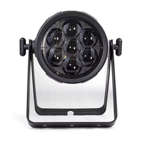 HUINENG Nouveau produit 7*40W étanche LED Zoom Par lumière extérieure RGBW 4in1 Stage 7x40w Uplight 7pcs 40W Wash