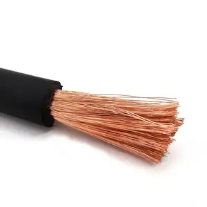 0361TQ kabel tunggal inti ganda terisolasi kabel las fleksibel dengan selubung tahan panas dan minyak tahan api (HOFR)