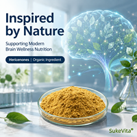 Extrait de Crinière de Lion Hericenones 10% UV Hericium Erinaceus Corps Fruité Vente en Gros Fabricant