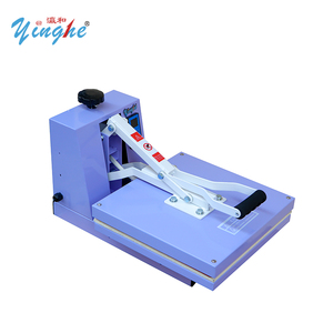 Máquina de prensa térmica plana manual de nuevo diseño 2026 de 38x38cm para transferencia de prendas en el almacén de Tanzania - Product Image 2