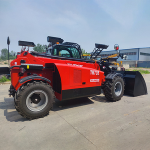 TR735-Minicargadora telescópica de 3 toneladas, pala cargadora diésel con certificado ISO, capacidad de 3 toneladas, 4x4, 1 año nuevo - Product Image 2