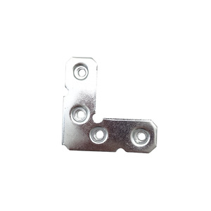 Aluminum Frame <b>Corner</b> <b>Bracket</b> 45x16mm L Shaped Connector For <b>Mirror</b> Table Chair Furniture Hardware Support - Product Image 4