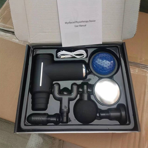 TAHATH Mini Deep Tissue Massage Gun, Quiet Operation, 5 Massage Heads, <b>Heat</b> & Ice Therapy, Cordless Muscle Relaxation Device - Product Image 6