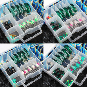 Ensemble de 5 perles spatiales en silicone Aohu à noyau haute densité pour la pêche à la ligne - Product Image 5