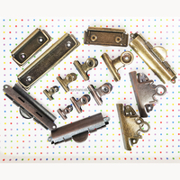 Papelería Oficina Útiles escolares 100mm 120mm Oro Rosa Alambre plano Clip de portapapeles de metal para carpeta de archivos Cuaderno de cuero