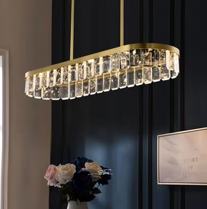 Zeal Lighting Dormitorio Luces colgantes Accesorios de iluminación Led Techo Cristal Candelabros de lujo modernos - Product Image 3