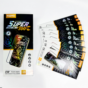 Yongpoly 300C กระจก HD ขอบโค้งขนาดใหญ่มากอลูมิเนียมสูงป้องกันไฟฟ้าสถิตย์ป้องกันลายนิ้วมือป้องกันหน้าจอสำหรับ iPhone 17 - Product Image 6
