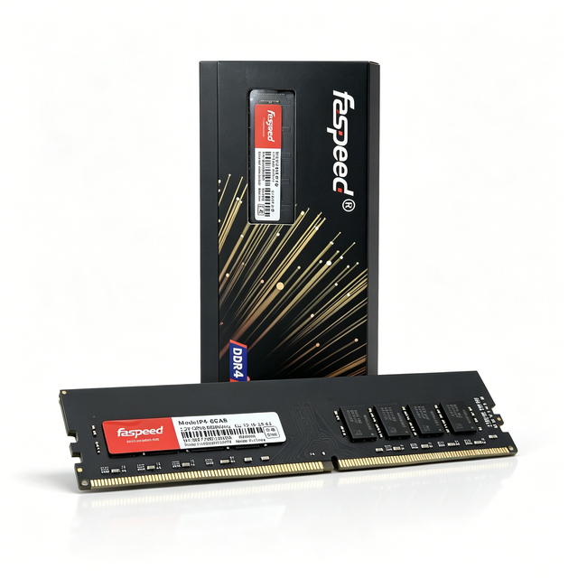 FASPEED Gold Desktop DDR4 2666MHz 4GB/8GB/16GB High Performance Non-ECC Gaming Memory Module 3-Year Warranty 1.2V in Stock