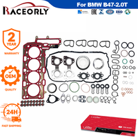 طقم حشيات المحرك الكامل RACEORLY 11128513699 11118664905 لسيارات BMW الفئة 1 و3 و5 و7 وX3 وX5 وMINI طراز B47 B47D20A