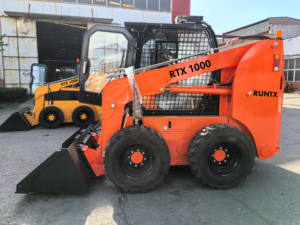 RUNTX Wielgeleide minigraafmachine 500kg 700kg 850kg 950kg met bakmixer aanbouw - Product Image 6