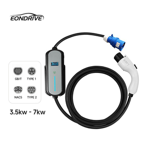 Nouveau chargeur portable EONDRIVE Type2 EV 3,5KW/7KW, protection IP67, protocole OCPP1.6, interfaces Type1/NACS/GBT, multi-prises pour la maison - Product Image 1