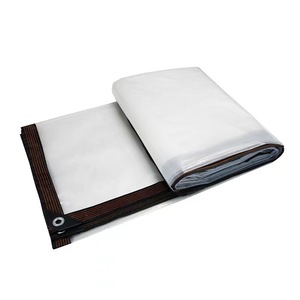 Bâche en PE blanc <span class=keywords><strong>translucide</strong></span> enduite, légère, anti-UV, imperméable, résistante à l'eau, isolante thermiquement, personnalisable - Product Image 4