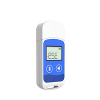 Registrador de datos de humedad y temperatura, inalámbrico, multiuso, USB, MSLPF05