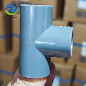 Raccord en T en <span class=keywords><strong>PVC</strong></span> plastique en matériau UPVC, 1 pouce, fabricant de raccords en T en <span class=keywords><strong>PVC</strong></span>, personnalisé - Product Image 1
